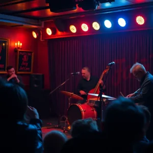 A vibrant scene from a Billie Holiday tribute performance in Phoenix