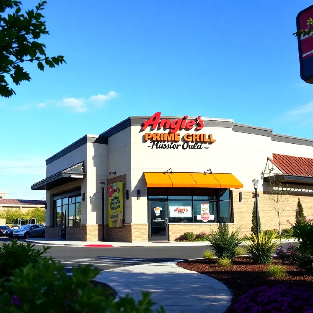 Angie's Prime Grill drive-thru construction site in South Phoenix