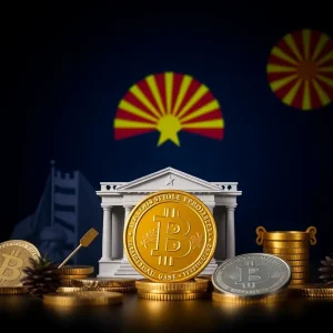 Conceptual image of Arizona's legislation on Bitcoin investment
