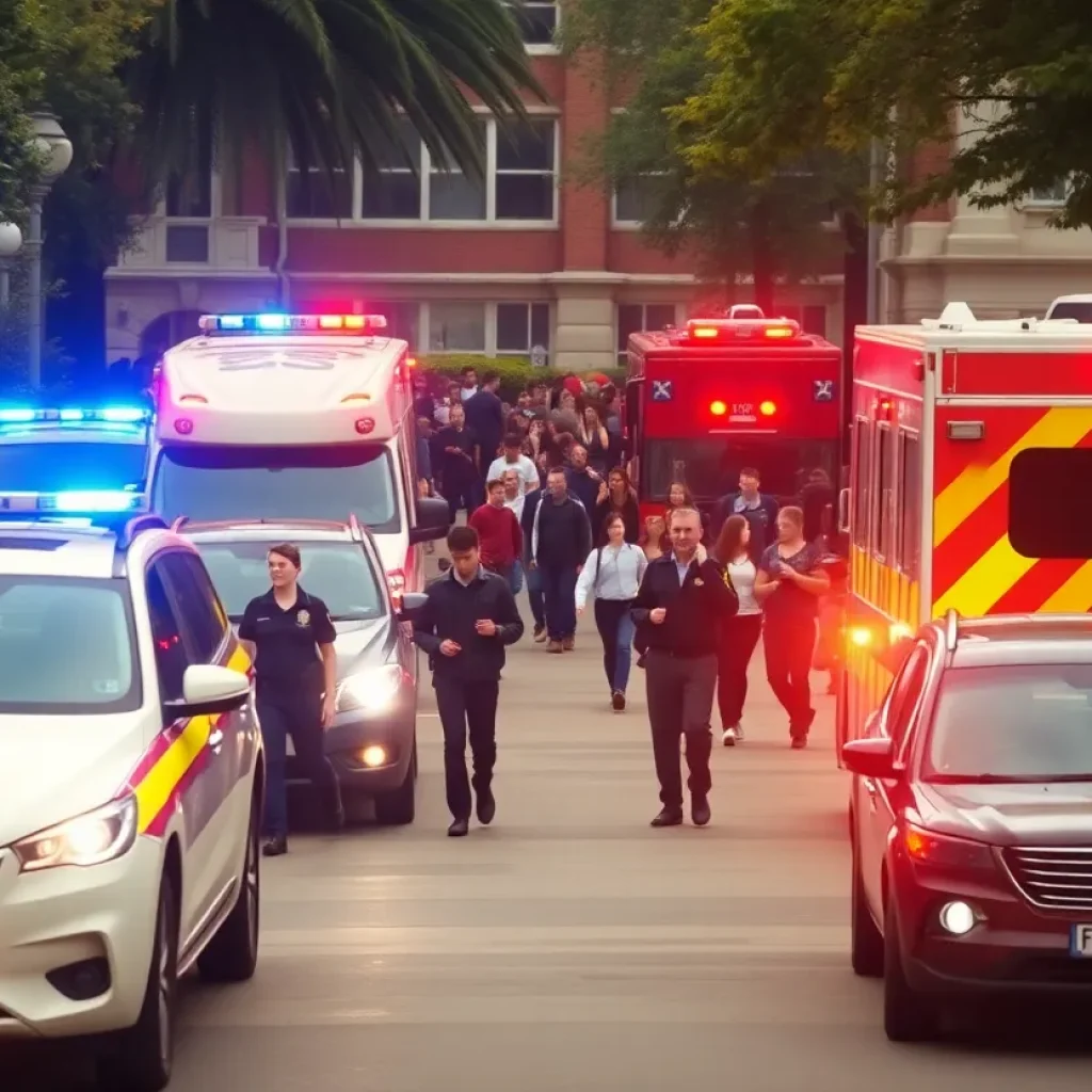 Emergency response at FSU shooting scene