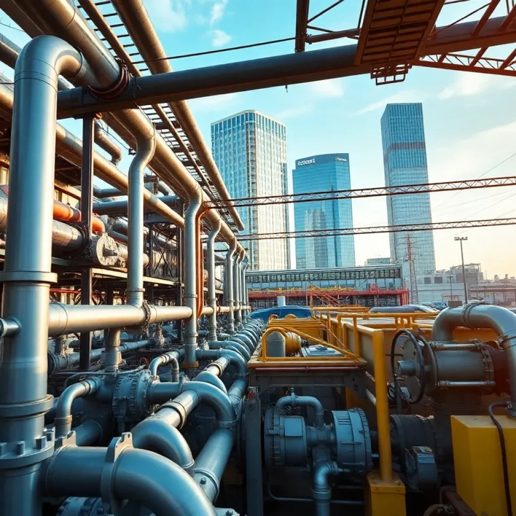 Industrial piping systems in Phoenix supporting the economic boom