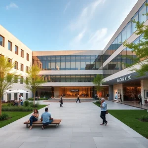Rendering of Sprouts Farmers Market new corporate campus