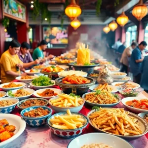 Table set with various dishes for Arizona Restaurant Week