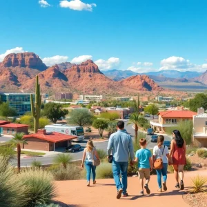 Vibrant Arizona landscape symbolizing population growth in 2024