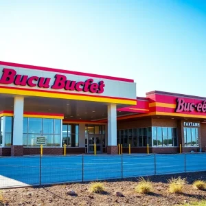 Construction site of Buc-ee's travel center in Goodyear, Arizona