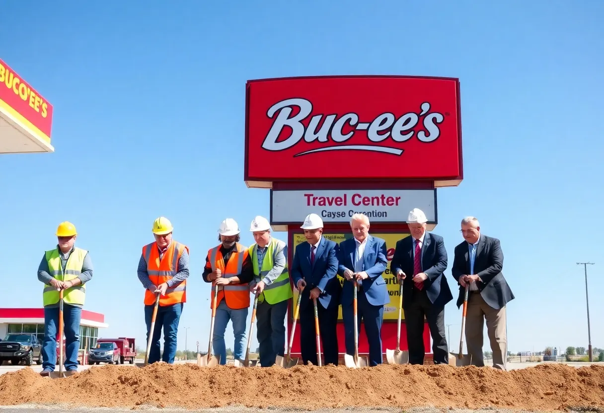 Groundbreaking ceremony for Buc-ee's travel center in Goodyear, Arizona