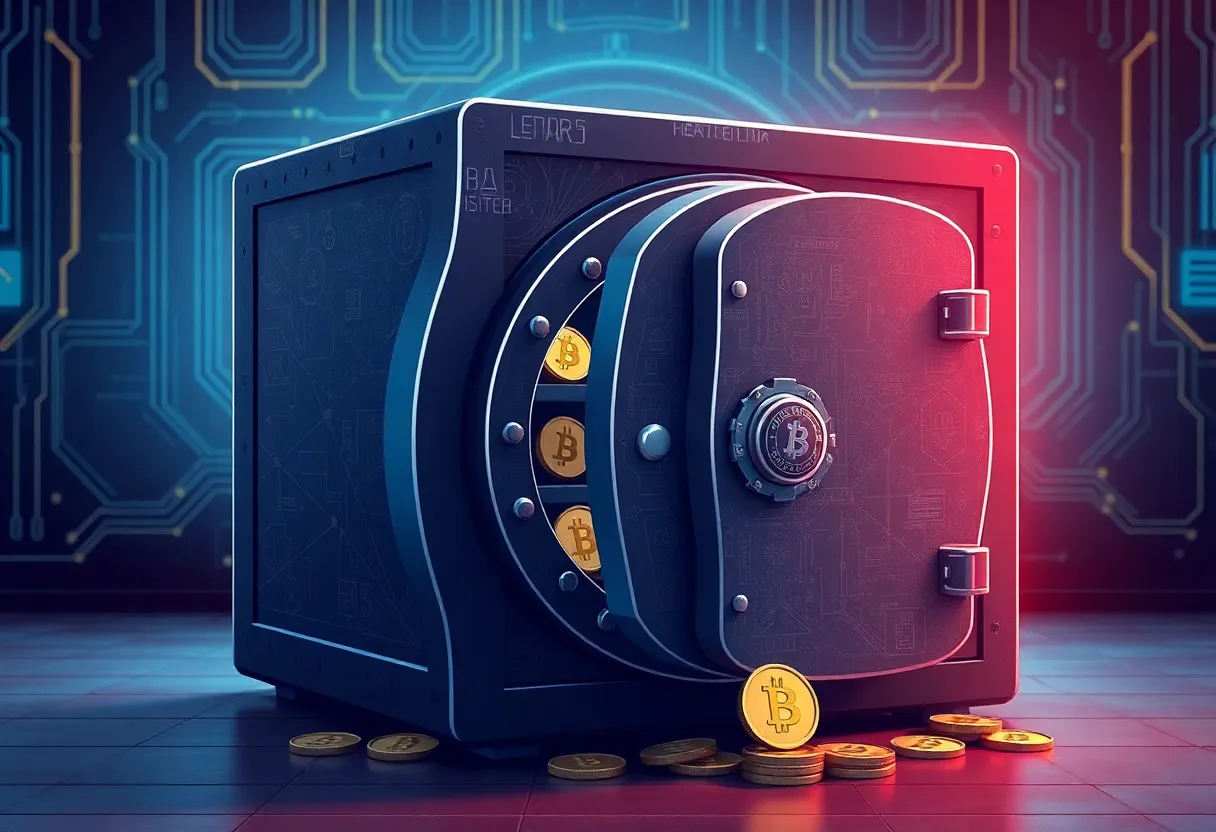 Illustration of a digital vault for abandoned digital assets