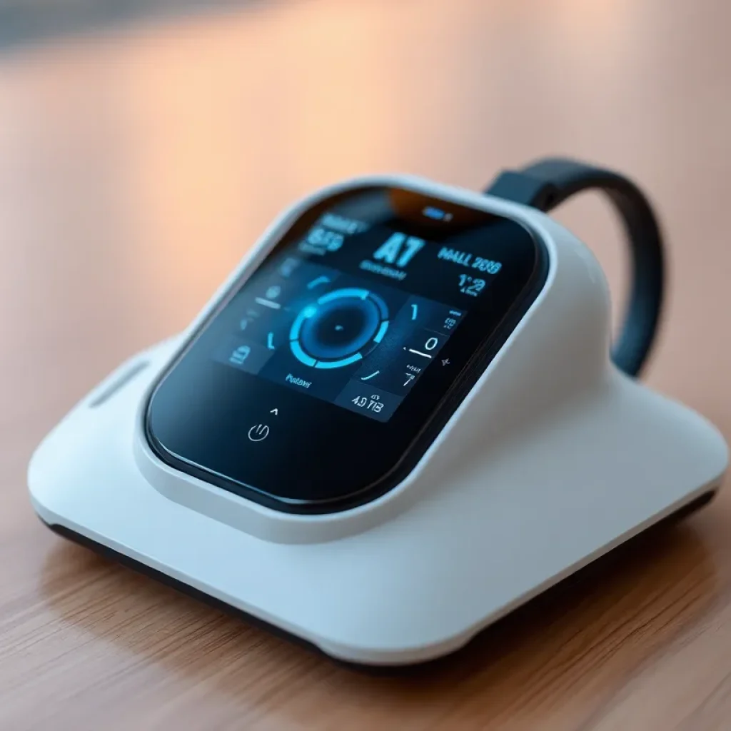 Concept design of a futuristic AI device