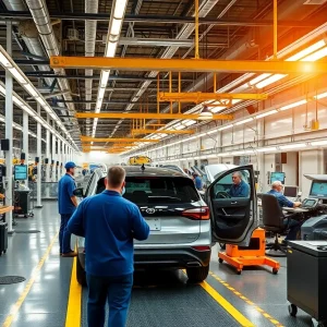 Lucid Group's Arizona electric vehicle manufacturing site