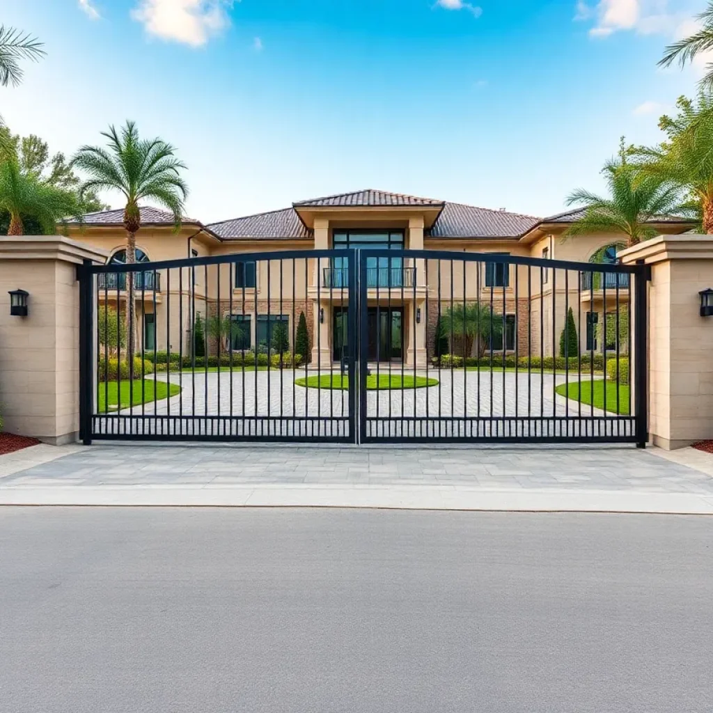 Luxury gated compound under construction in Paradise Valley, AZ