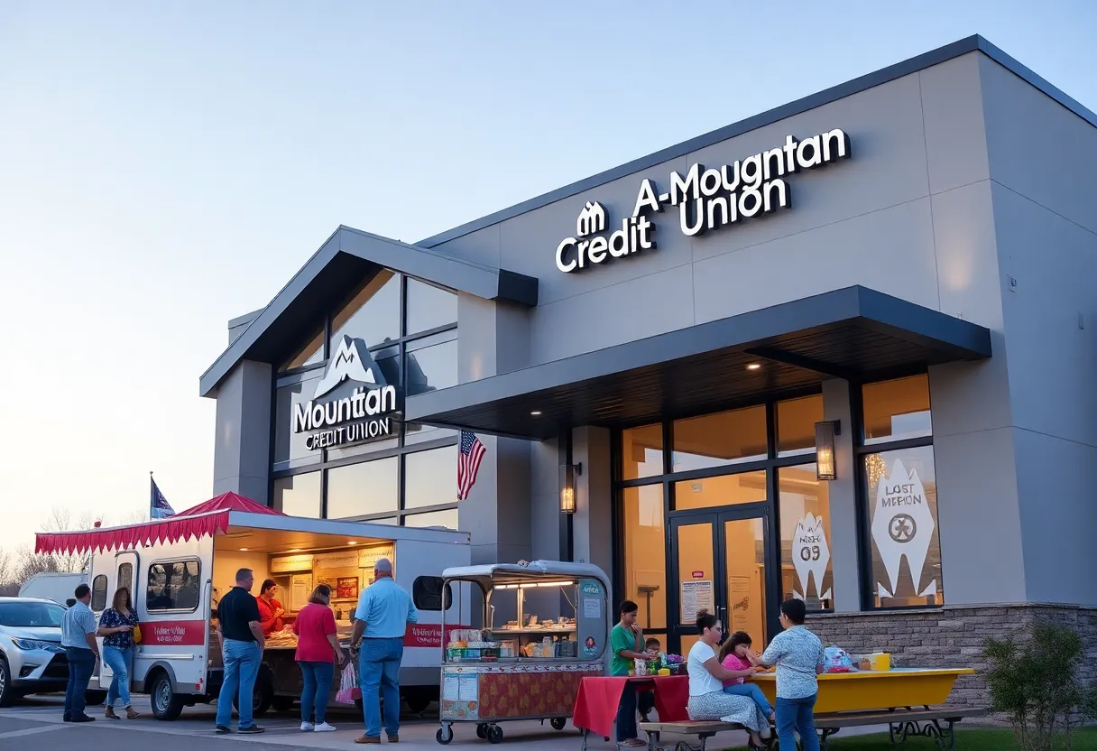 Grand opening celebration of Mountain America Credit Union in Queen Creek, Arizona
