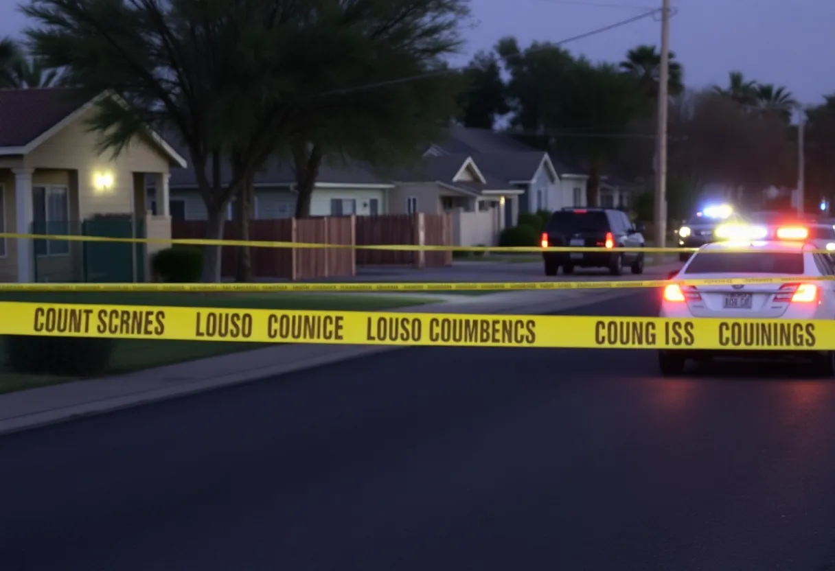 Police investigate a stabbing incident in North Phoenix