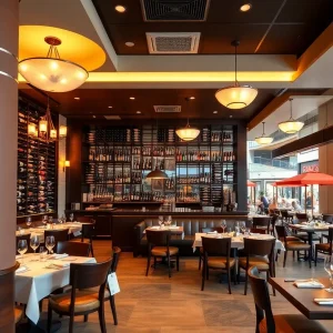 Interior view of Perry's Steakhouse in Gilbert, Arizona