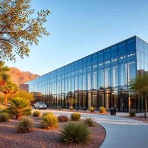 Architectural design of a data center in Phoenix