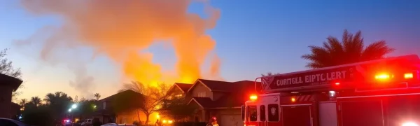Tragic House Fire Claims Woman’s Life in Phoenix