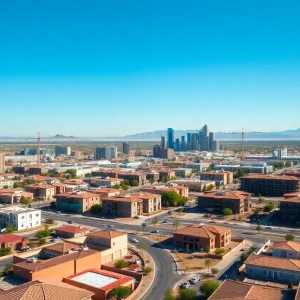 New housing constructions in Phoenix, Arizona in 2024