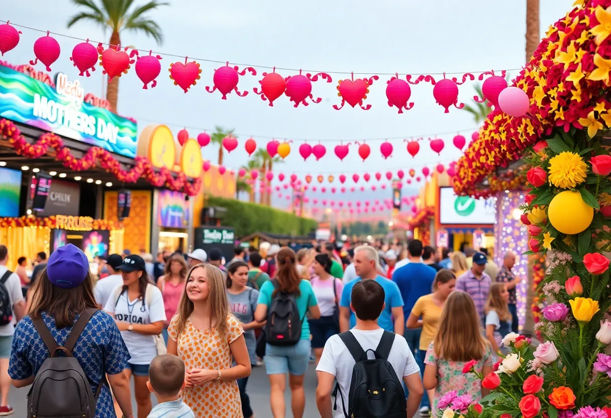 Celebration of Mother's Day weekend in Phoenix with various activities.