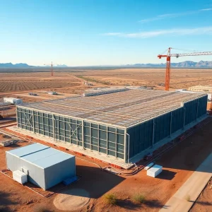 Construction site of the PHX-13 Data Center
