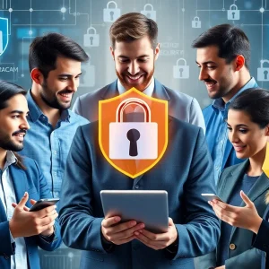 Visual representation of cybersecurity initiatives for small businesses in Arizona.
