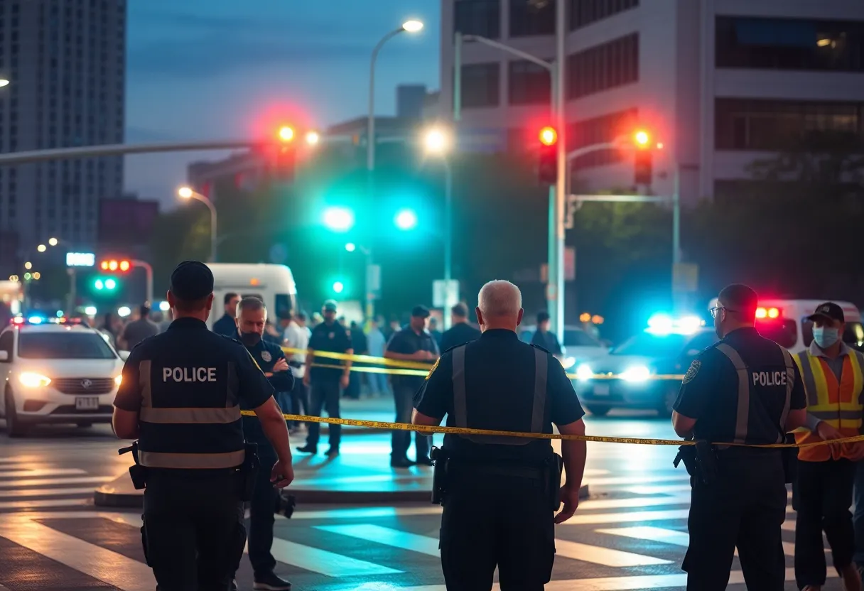 Police investigating shooting incident in urban area