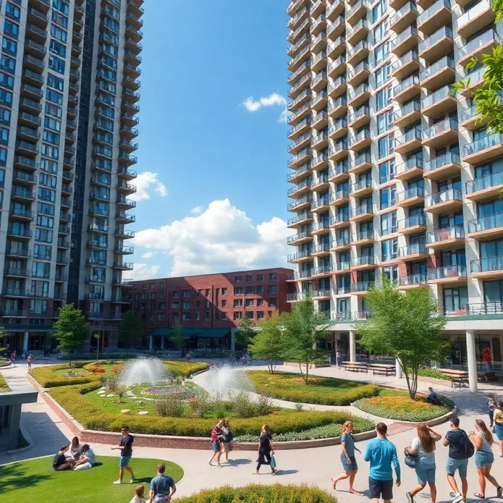 Rendering of The Leo student housing development in Tempe