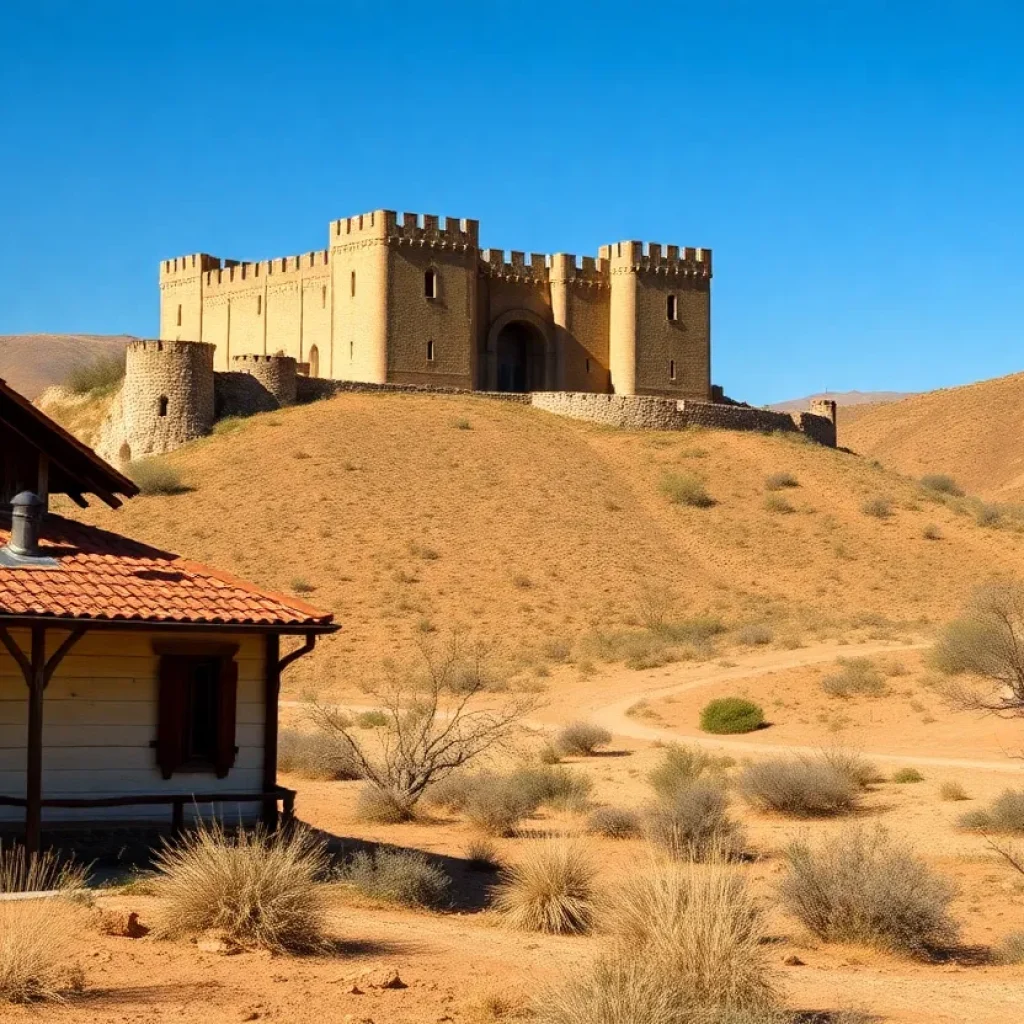 Historic view of Tovrea Castle in Phoenix