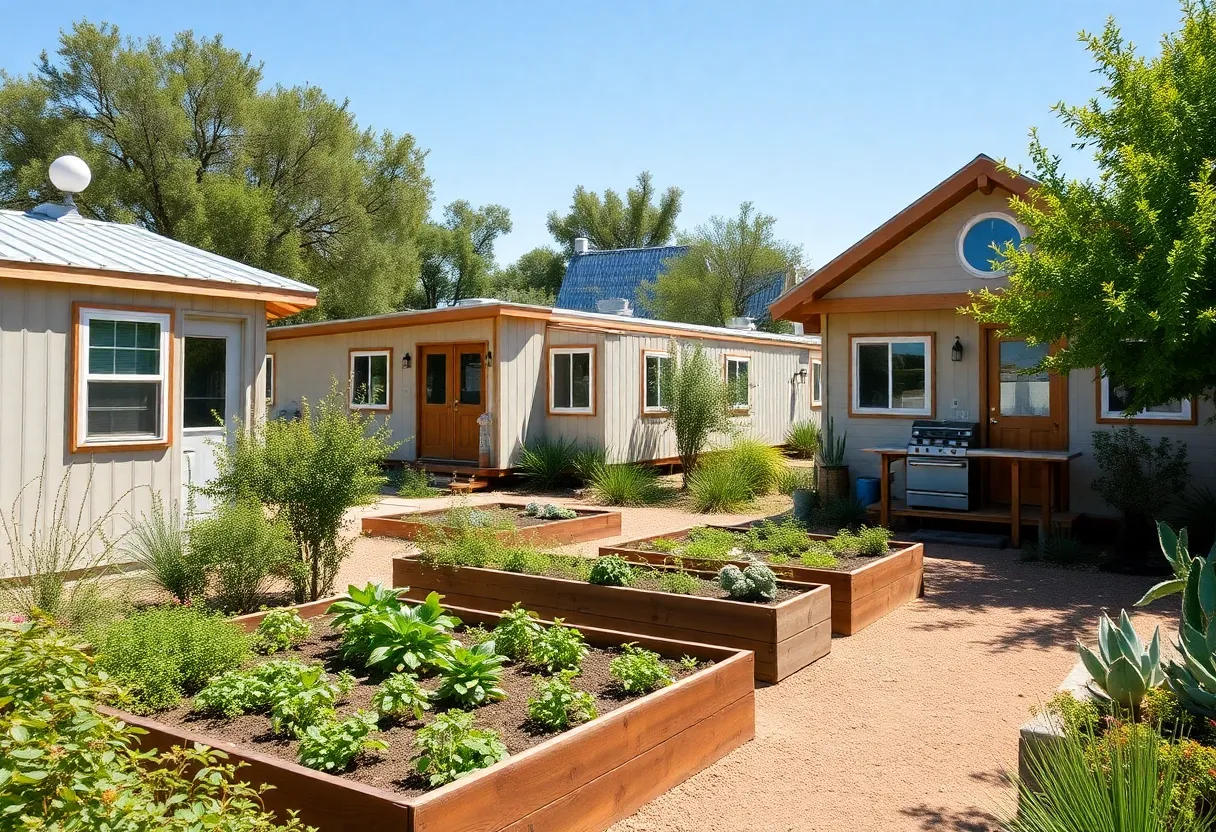 Tiny home village in Tucson designed to support homeless individuals