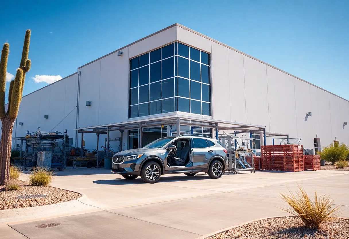 Waymo's new autonomous vehicle production factory in Arizona