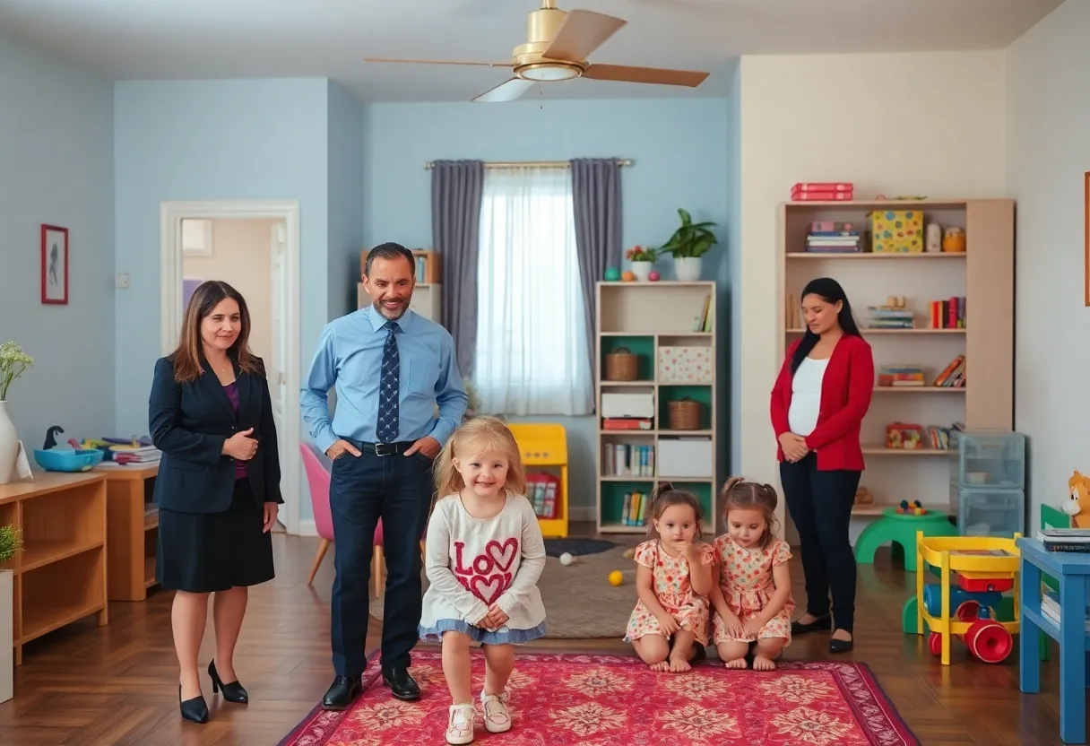 Oversight of a temporary foster home for children under review