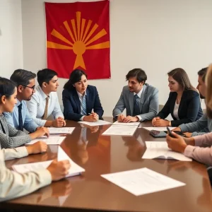 Team discussion on Arizona budget negotiations