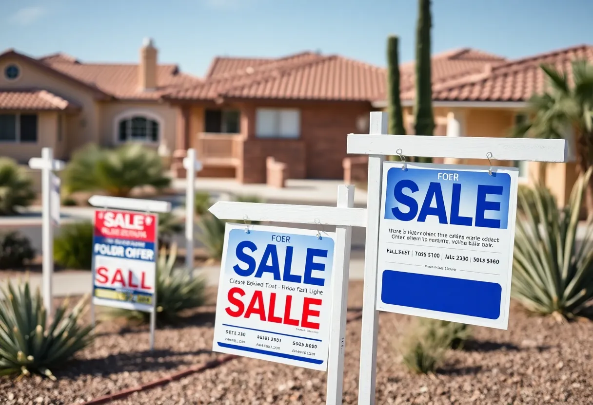 Multiple homes for sale in Arizona with price reduction tags