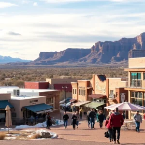 Scenic view of Arizona welcoming tourists