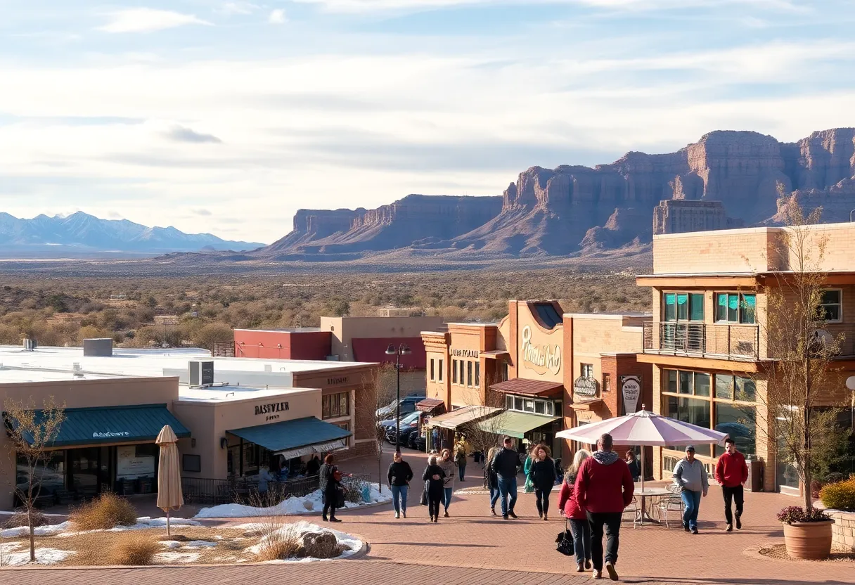 Scenic view of Arizona welcoming tourists