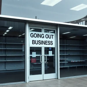 Closure of At Home retail store