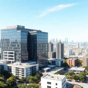 Conceptual design of Axon headquarters and residential apartments
