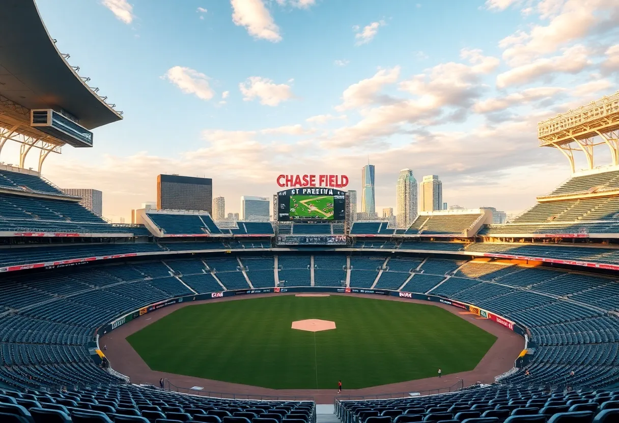 Concept image of Chase Field renovations highlighting modernized features.