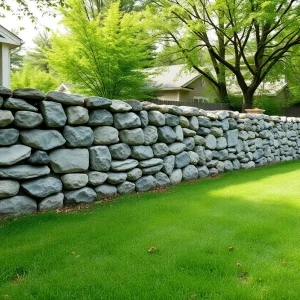Suburban backyard showing signs of wildlife with a six-foot wall