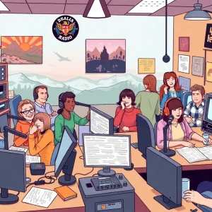 A vibrant local radio station showcasing community engagement in Northern Arizona.