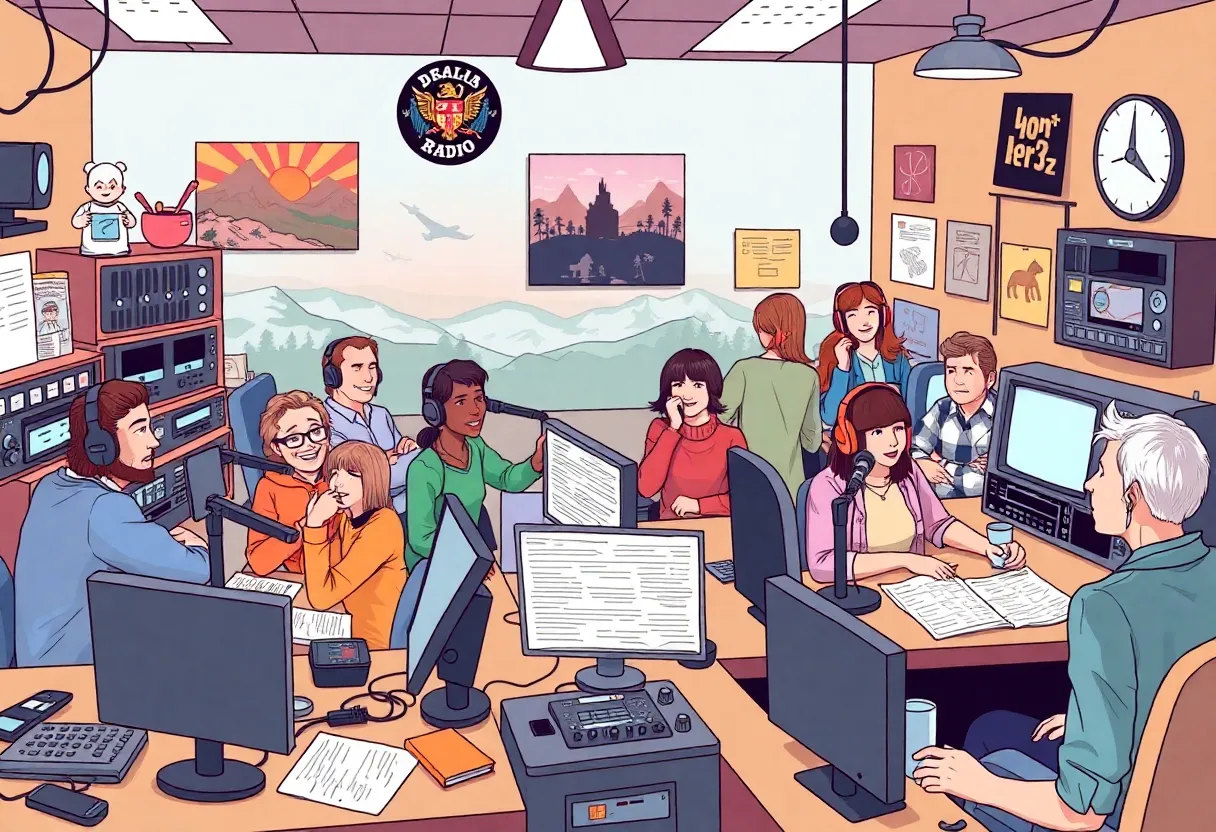 A vibrant local radio station showcasing community engagement in Northern Arizona.