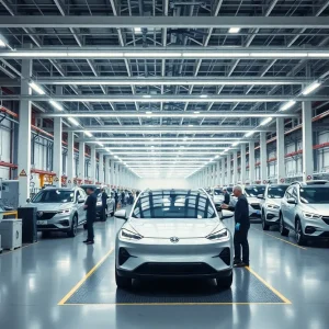 Lucid Group's new manufacturing facility in Arizona