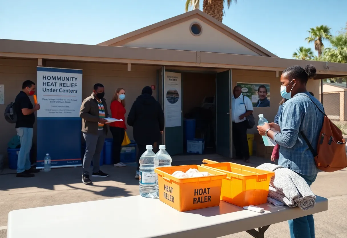 Phoenix community center offering heat relief to homeless individuals