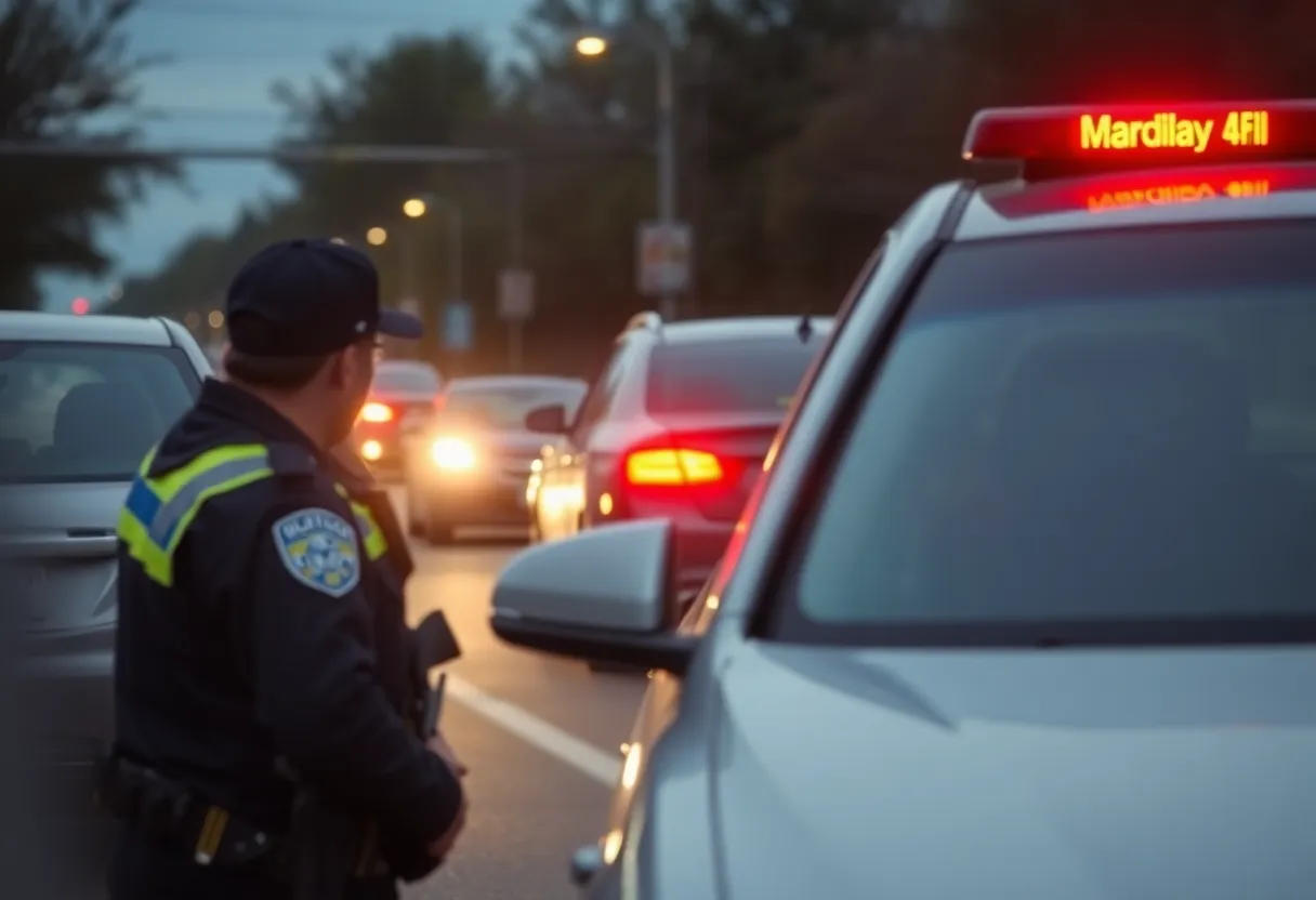 Police responding to a traffic stop incident in Phoenix