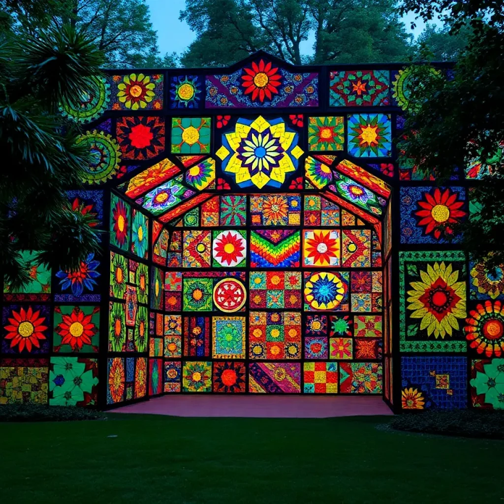 Quilt Architecture installation in Phoenix providing shade