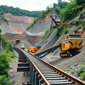 Railveyor system at Santa Cruz Copper Project