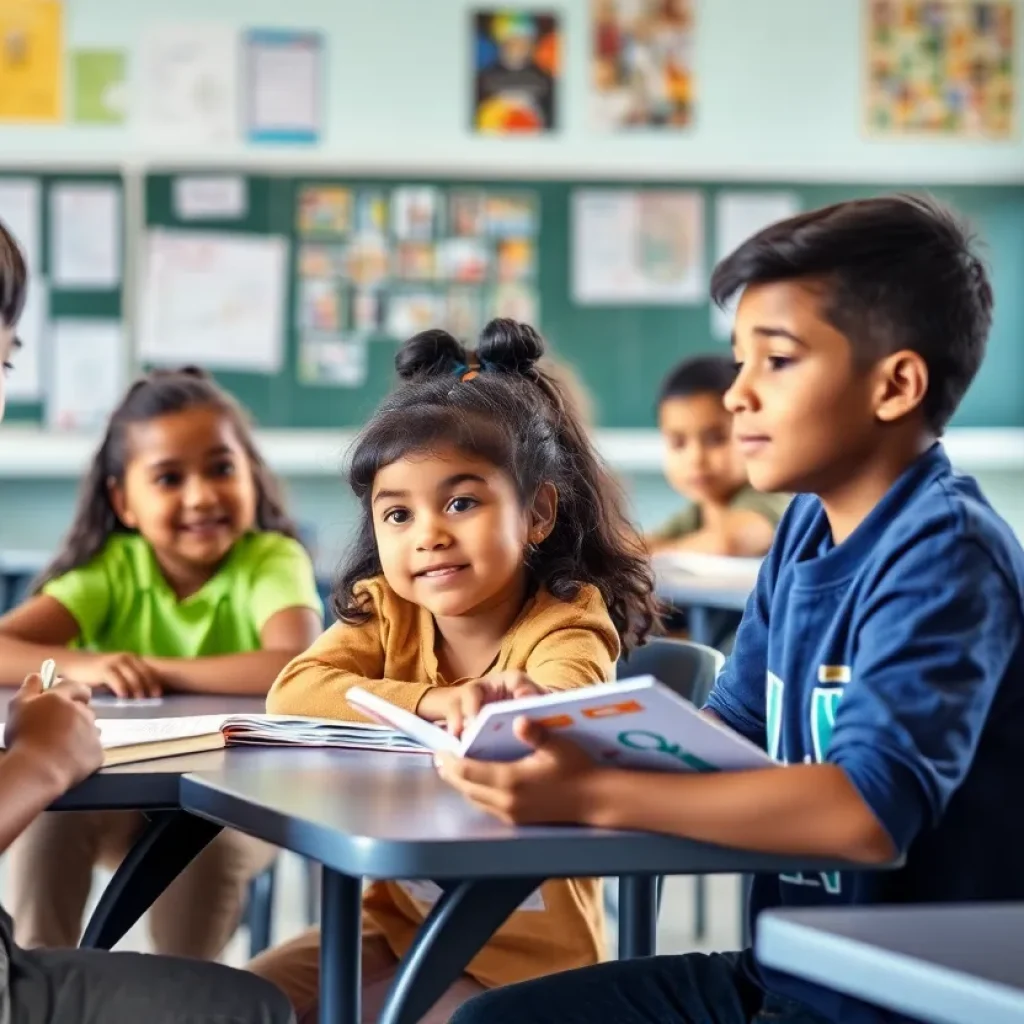 Students in a classroom at Tempe Elementary School District