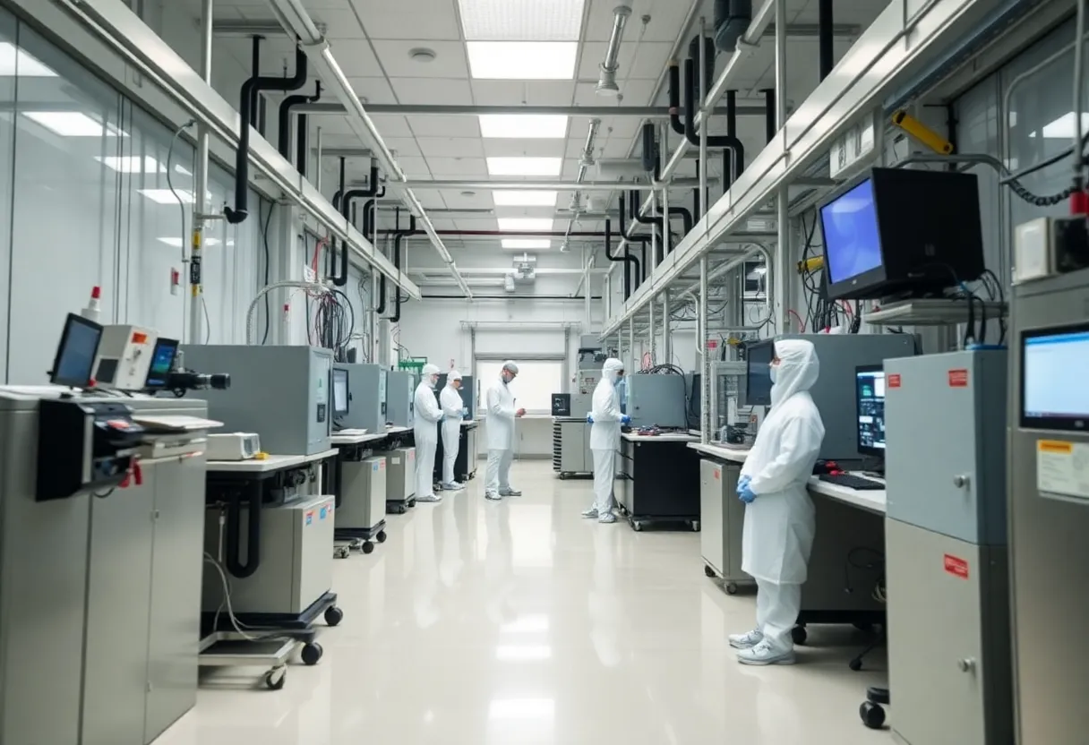 Arizona semiconductor manufacturing facility operated by TSMC