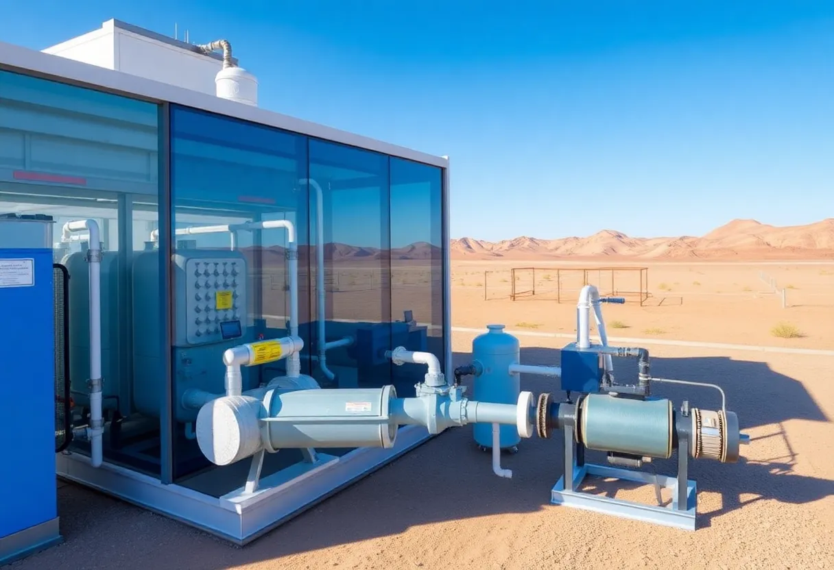 Phoenix advanced water purification facility showcasing modern technology