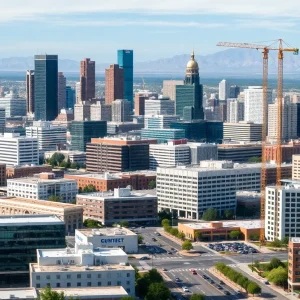 A view of Arizona city skyline representing the job market challenges.