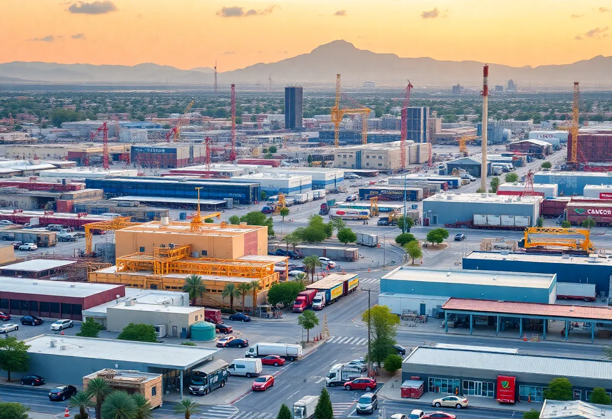 Economic development scene in Arizona with new jobs being created.