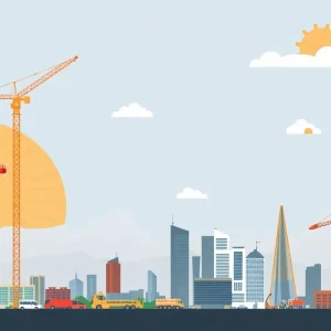A contrasting view of Arizona's construction sites and job market indicators.